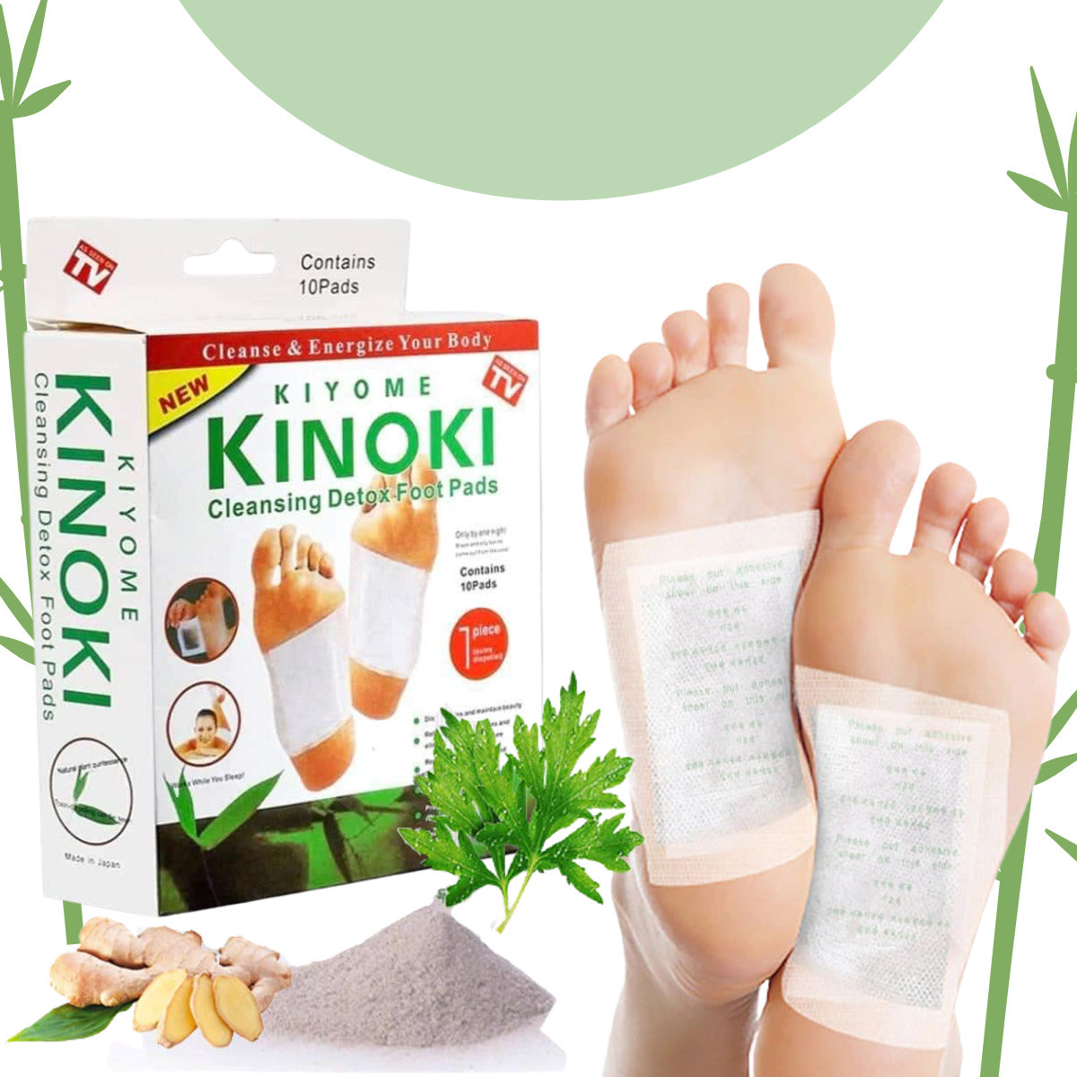 SUPER OFERTA - PARCHES DETOX "KINOKI" - PAGA 1 Y LLEVE 3!