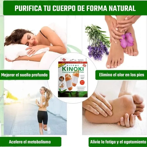 SUPER OFERTA - PARCHES DETOX "KINOKI" - PAGA 1 Y LLEVE 3!